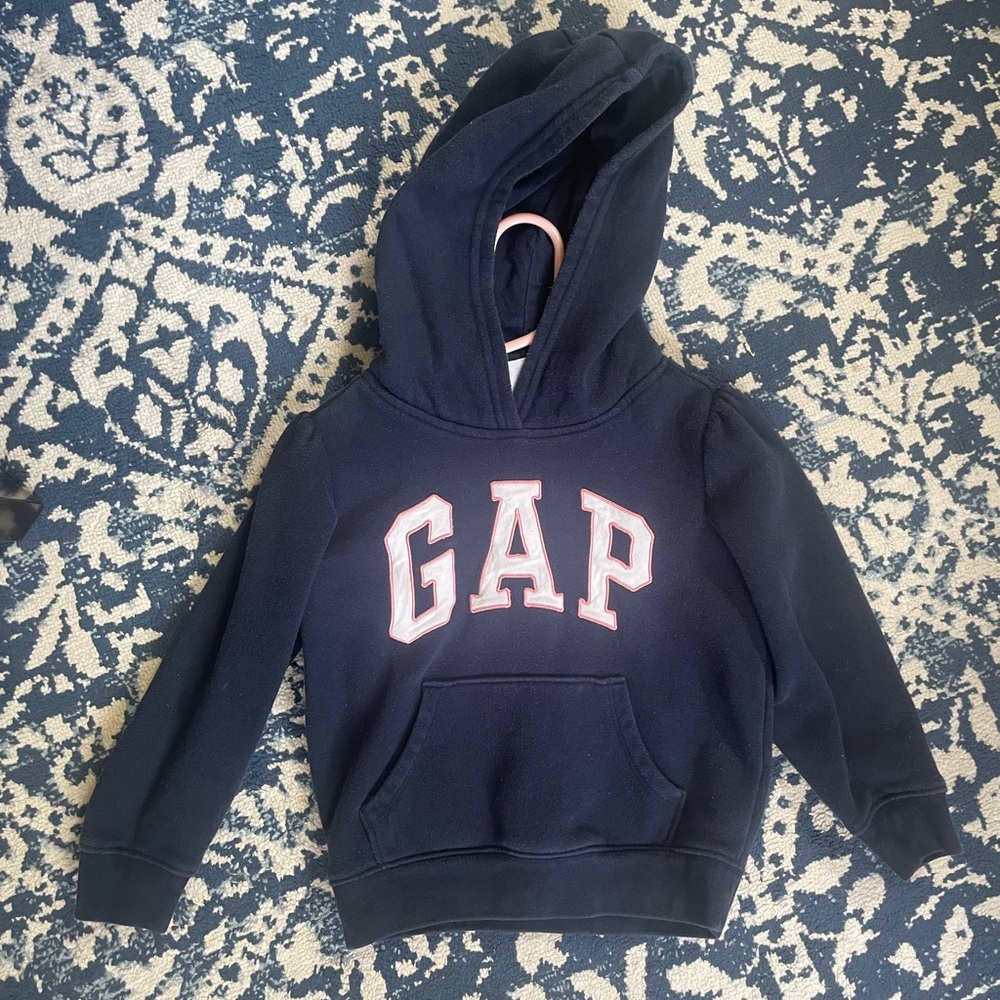 Navy blue Baby GAP hoodie size 4 girls